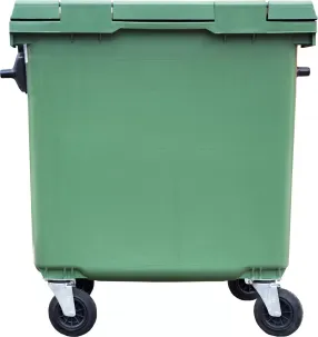 мусорный контейнер п/э 1100 л. на колесах