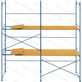 леса рамные строительные лрс-40 6х6 м (2 яруса с настилом)