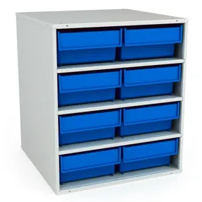 кассета к-01/1 (8 ящиков, синие)