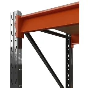 стеллаж оптима 3000х2500х785 (4 яруса, настил фанера)