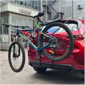 багажник с креплением велкро для трех велосипедов (арт. 16.122)